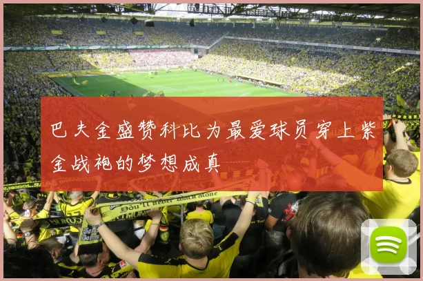 巴夫金盛赞科比为最爱球员穿上紫金战袍的梦想成真
